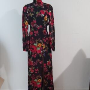 Floral Long Sleeve Dress